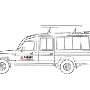 Land Cruiser 6 places, sans tente de toit
