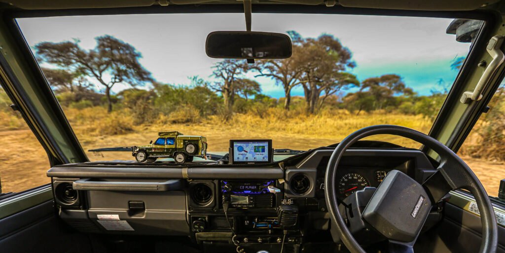 Safari masters car dashboard